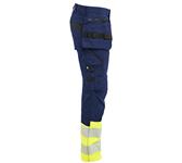 113011498933 Blaklader High Vis Hose Stretch marineblau gelb_2.jpg